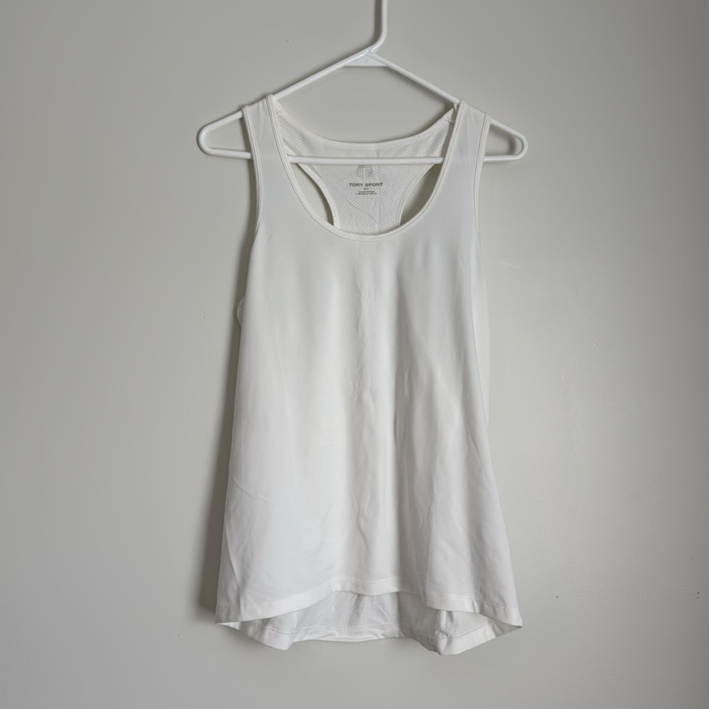 Tory sport mesh back performance tank top